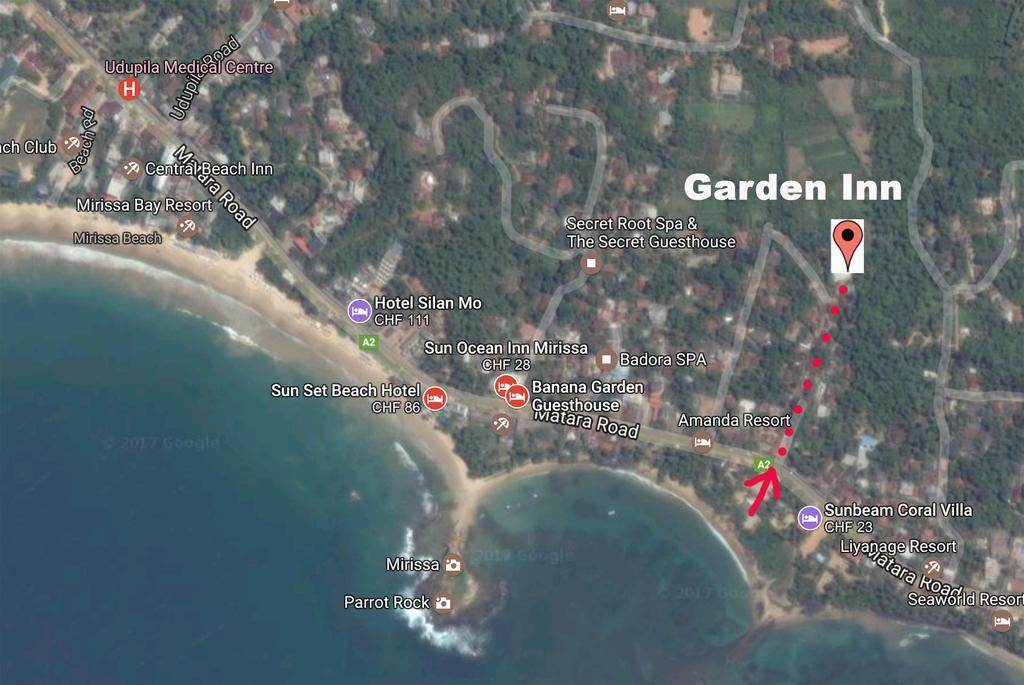 Garden Inn Mirissa Εξωτερικό φωτογραφία